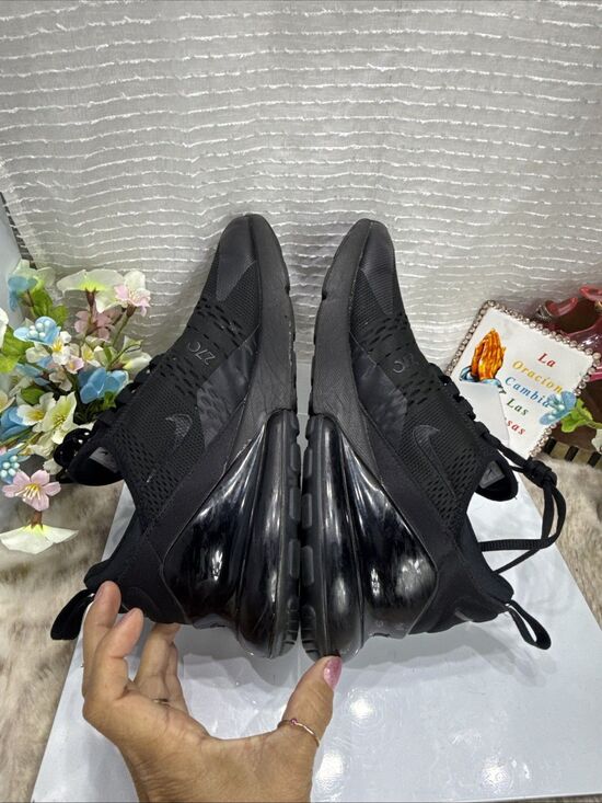 (B) Nike Air Max 270 Triple Black Casual Walking Sneakers Men,Sz 11.5,AH8050 005 main image 14